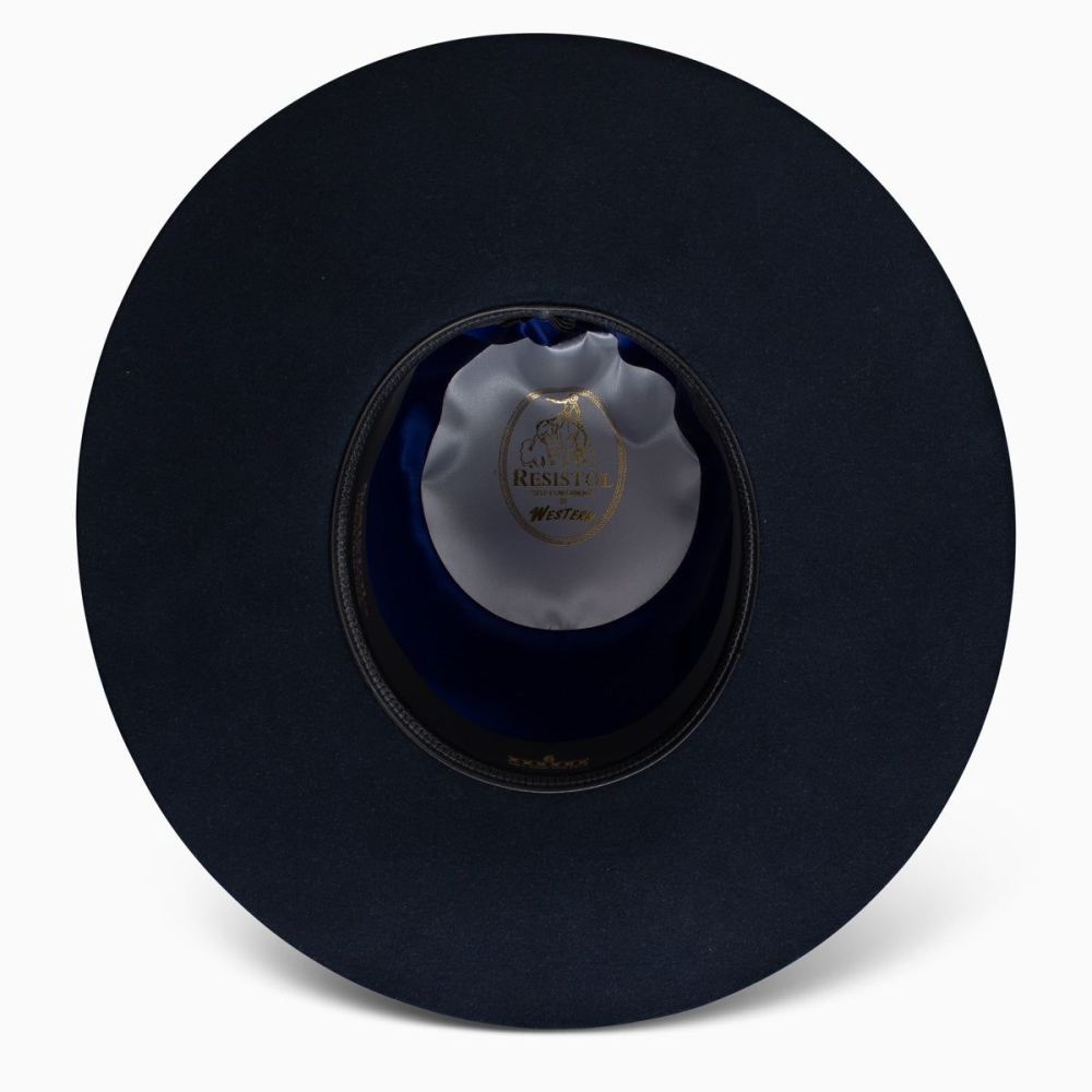 RESISTOL | 6X MIDNIGHT COWBOY HAT-Navy - Click Image to Close