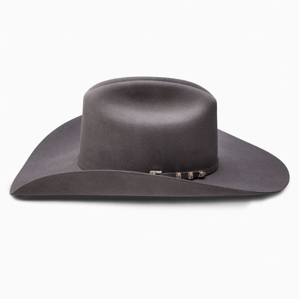 RESISTOL | 6X LOGAN COWBOY HAT-Charcoal