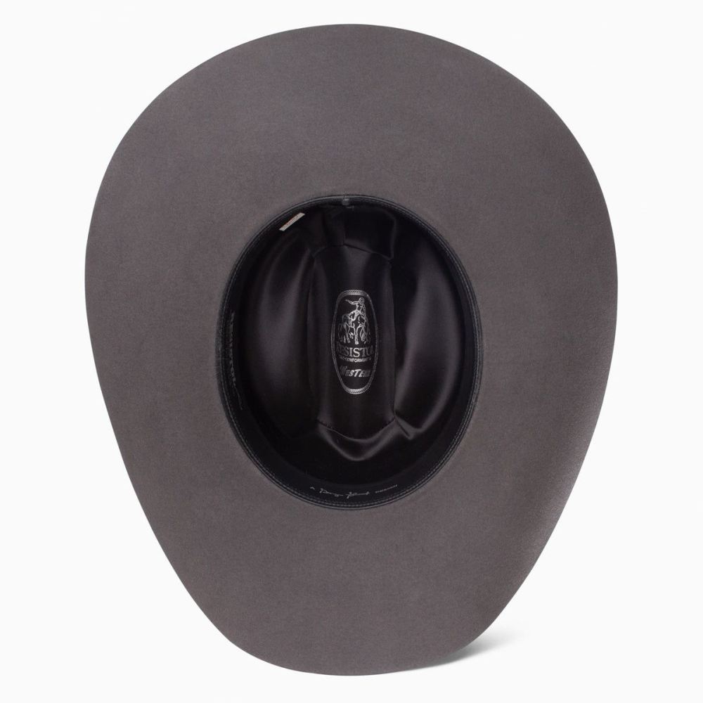 RESISTOL | 6X LOGAN COWBOY HAT-Charcoal