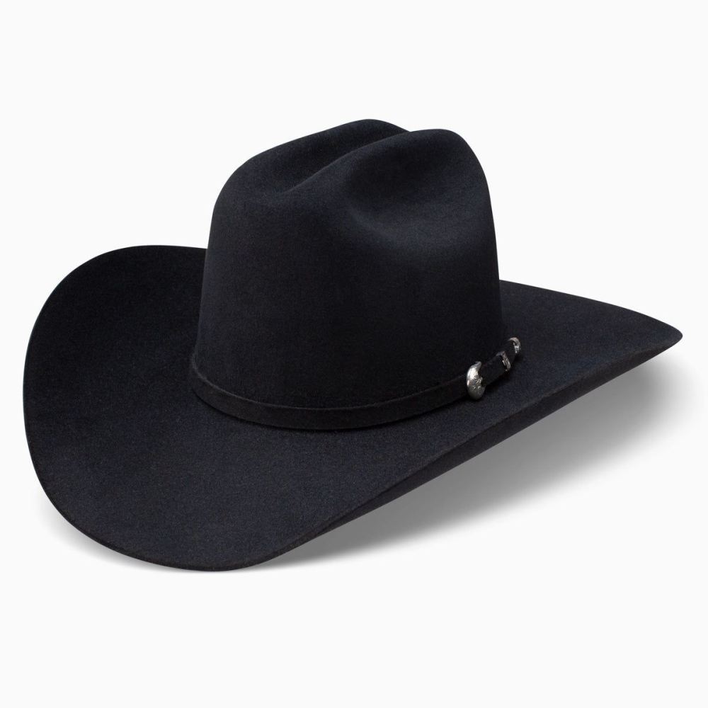 RESISTOL | 6X MIDNIGHT COWBOY HAT-Black