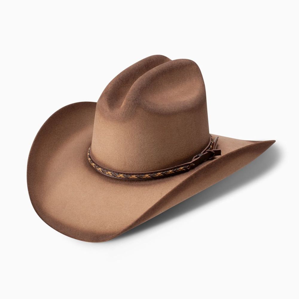 RESISTOL | 4X DIRT ROAD COWBOY HAT-Pecan