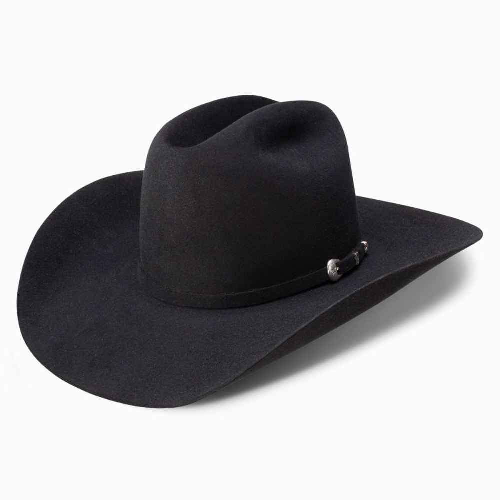 RESISTOL | 6X MIDNIGHT COWBOY HAT-Black