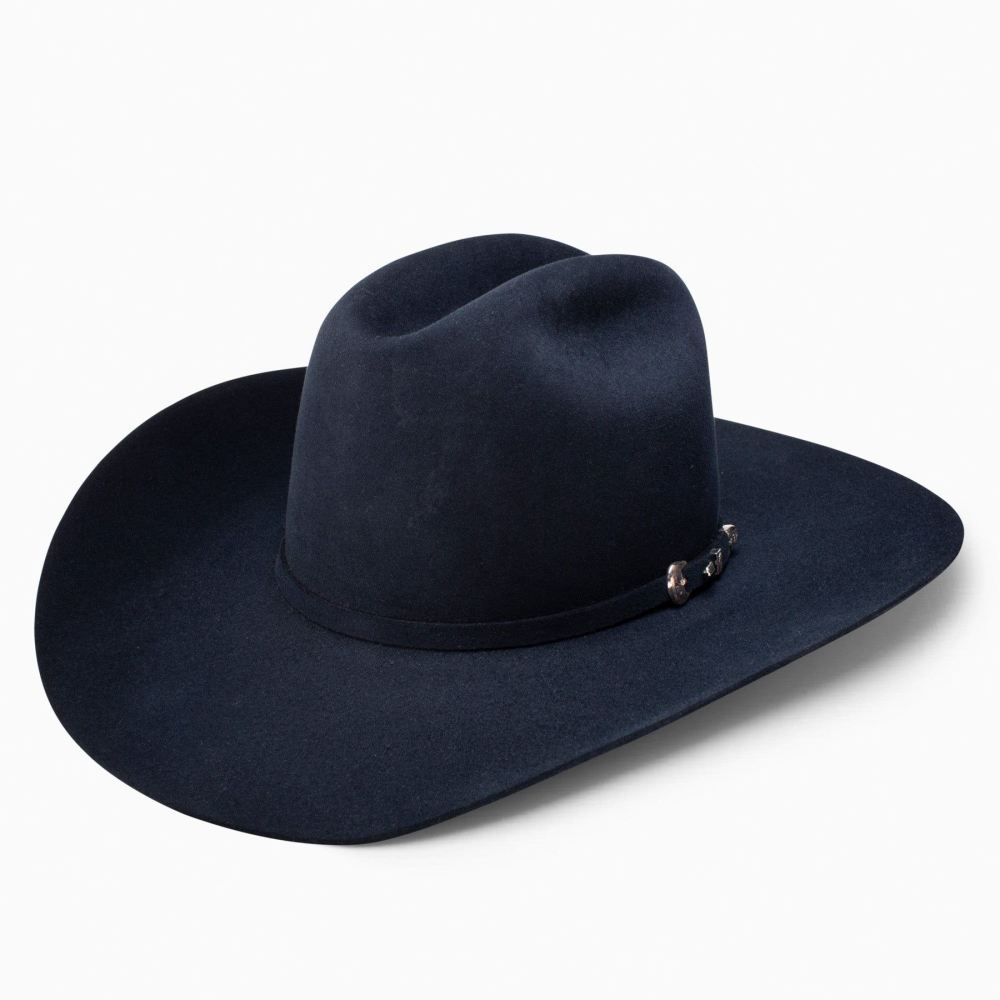 RESISTOL | 6X MIDNIGHT COWBOY HAT-Navy