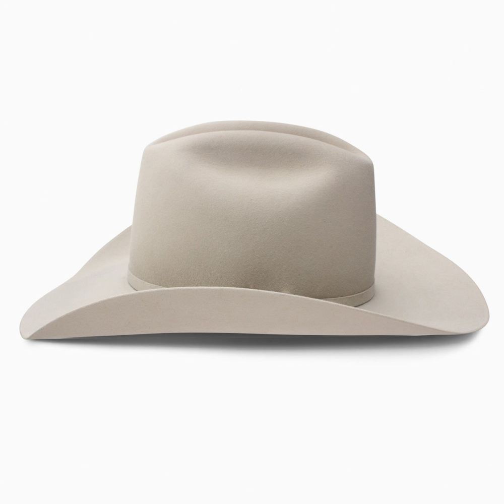 RESISTOL | 6X MIDNIGHT COWBOY HAT-Silver Belly