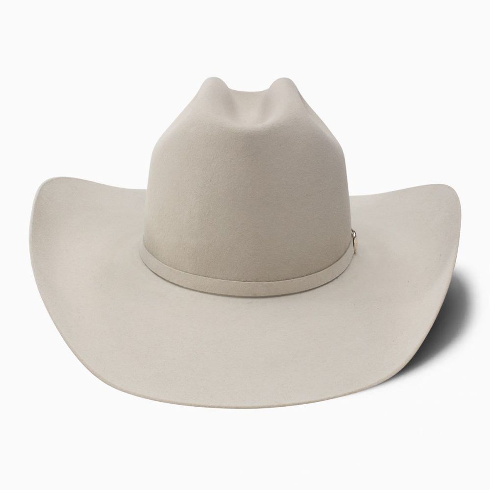 RESISTOL | 6X MIDNIGHT COWBOY HAT-Silver Belly